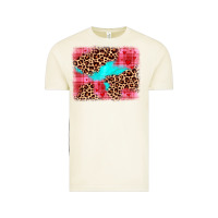 Vintage Arctic valentine's day leopard background Vintage Tee - JahusDesignShop