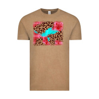 Vintage Coffee valentine's day leopard background Vintage Tee - JahusDesignShop