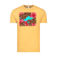 Vintage Mustard valentine's day leopard background Vintage Tee - JahusDesignShop