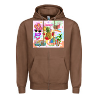 Chestnut summer beach Zipper Hoodie - TumblerDesignByShophia