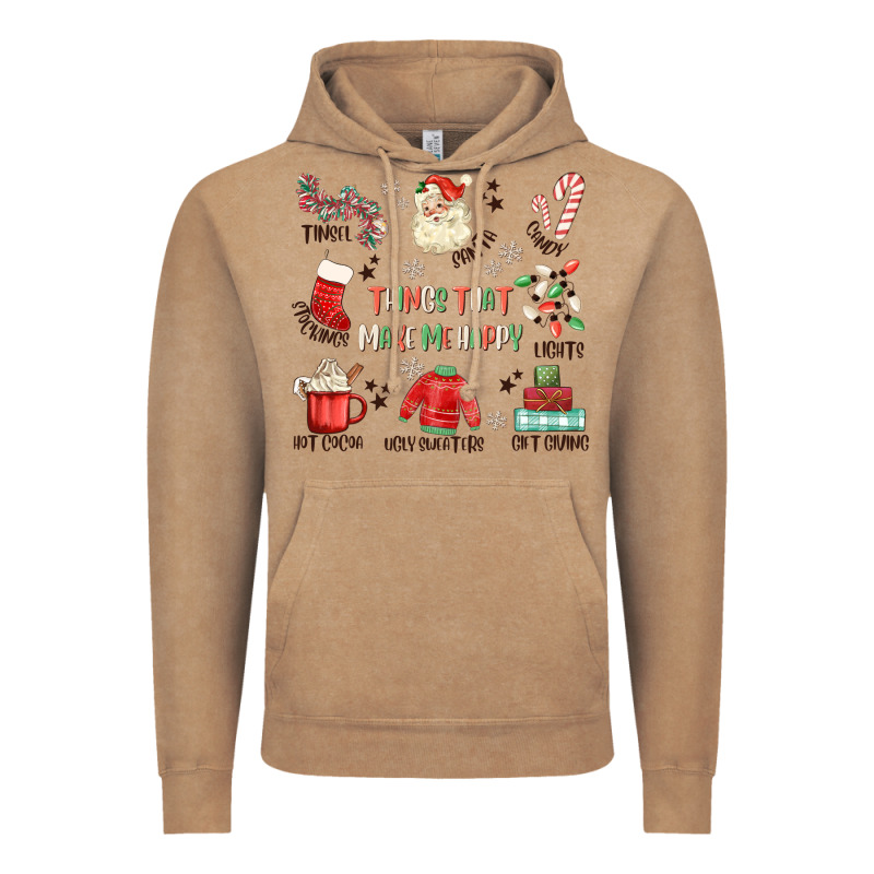 Thing That Make Me Happy Vintage Hoodie by MaliasSmallBusiness | Teevron