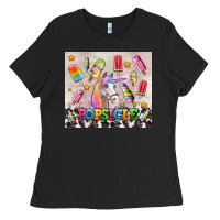 Black popsicle's and unicorn Ladies Tee - AdoDesignShop