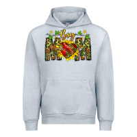Heather Grey boy mom Urban Hoodie - CowhideDigitalArt