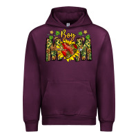 Mauve Wine boy mom Urban Hoodie - CowhideDigitalArt