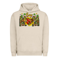 Pigment French Oak boy mom Urban Hoodie - CowhideDigitalArt