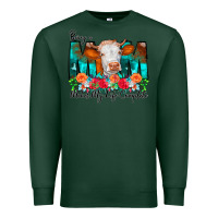 Sports Green Being a Mom Makes My Life Complete Premium Sweatshirt - CowCowDesign