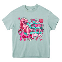 Arona dinosaur  in october we wear pink Heavy Core Tee - AdoDesignShop