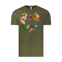 Teacher Heart Custom Vintage Tee | Teevron
