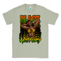 Matcha black history afro woman Classic Tee - NancyCooperArtShop