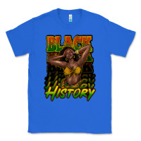 True Royal black history afro woman Classic Tee - NancyCooperArtShop