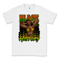 White black history afro woman Classic Tee - NancyCooperArtShop