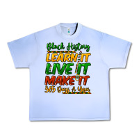 Grape Ice black history learn it live it make it 365 days a Urban Heavy Tee - NancyCooperArtShop