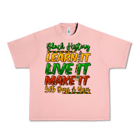 Salmon black history learn it live it make it 365 days a Urban Heavy Tee - NancyCooperArtShop