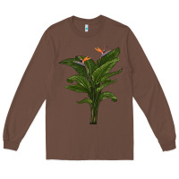 Chestnut the bird of paradise Long Sleeve Tee - LillyAllenDesigns