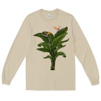 Mushroom the bird of paradise Long Sleeve Tee - LillyAllenDesigns