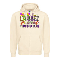 Sandshell Loissez les bon temps rouler with balloon Zipper Hoodie - HowdyJamesFarm