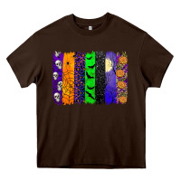 Chocolate Brown halloween brush stroke Heavy Core Tee - JahusDesignShop