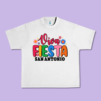 Viva Fiesta San Antonio Urban Heavy Tee Designed By Jahusdesignshop