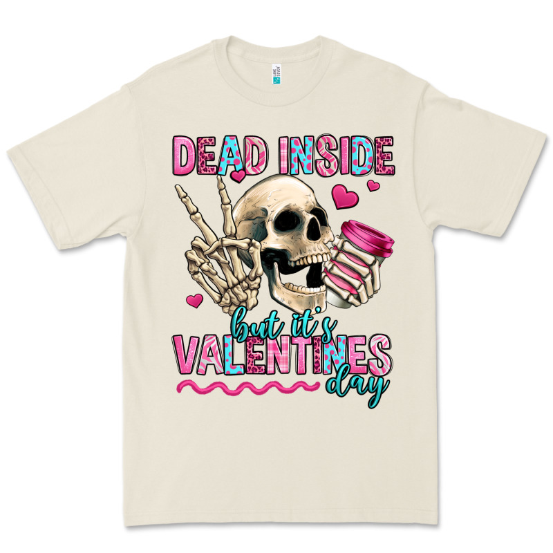 Dead Inside But It's Valentines Day Premium Tee by Jasminsmagicworld | Teevron