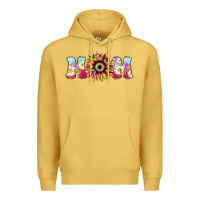 Antique Gold Tie dye sunflower Mom Mother's Day Premium Hoodie - HowdyJamesFarm