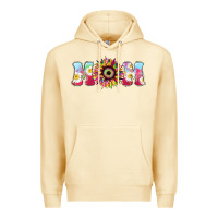 Pina Colada Tie dye sunflower Mom Mother's Day Premium Hoodie - HowdyJamesFarm