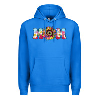 True Royal Tie dye sunflower Mom Mother's Day Premium Hoodie - HowdyJamesFarm
