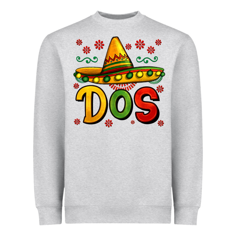 Dos My Second Mexican Birthday Heavyweight Sweatshirt by Jasminsmagicworld | Teevron