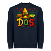 Navy dos my second mexican birthday Heavyweight Sweatshirt - Jasminsmagicworld