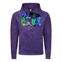 Cloud Purple wrestling coffee cups Vintage Hoodie - NancyCooperArtShop