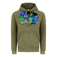 Vintage Olive wrestling coffee cups Vintage Hoodie - NancyCooperArtShop
