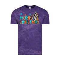Cloud Purple western merry christmas Vintage Tee - MaliasSmallBusiness