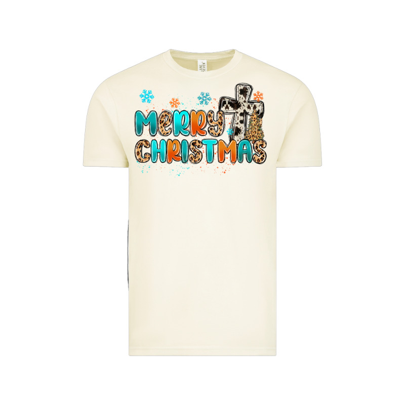 Western Merry Christmas Vintage Tee by MaliasSmallBusiness | Teevron