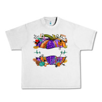 Lunar Rock halloween nurse pumpkin custom name Urban Heavy Tee - NancyCooperArtShop