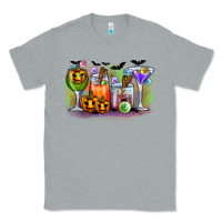 Heather Grey halloween Classic Tee - CowhideDigitalArt