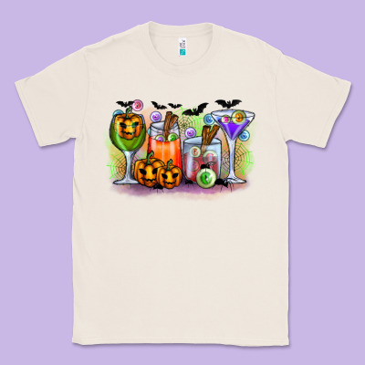 Halloween Classic Tee Designed By Cowhidedigitalart