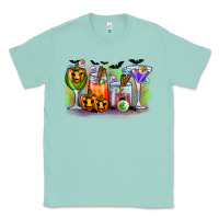 Seafoam halloween Classic Tee - CowhideDigitalArt