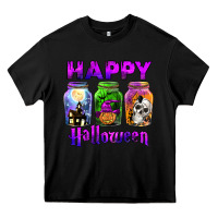 Black happy halloween Heavy Core Tee - JahusDesignShop