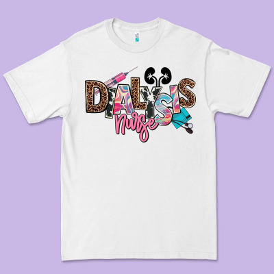 Dialysis Nurse Premium Tee Designed By Nancycooperartshop