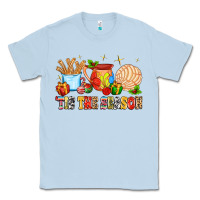Dusty Blue 'tis the season Classic Tee - MaliasSmallBusiness