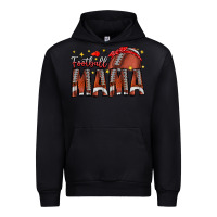 Black football mama Urban Hoodie - CowhideDigitalArt