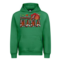 Emerald football mama Urban Hoodie - CowhideDigitalArt