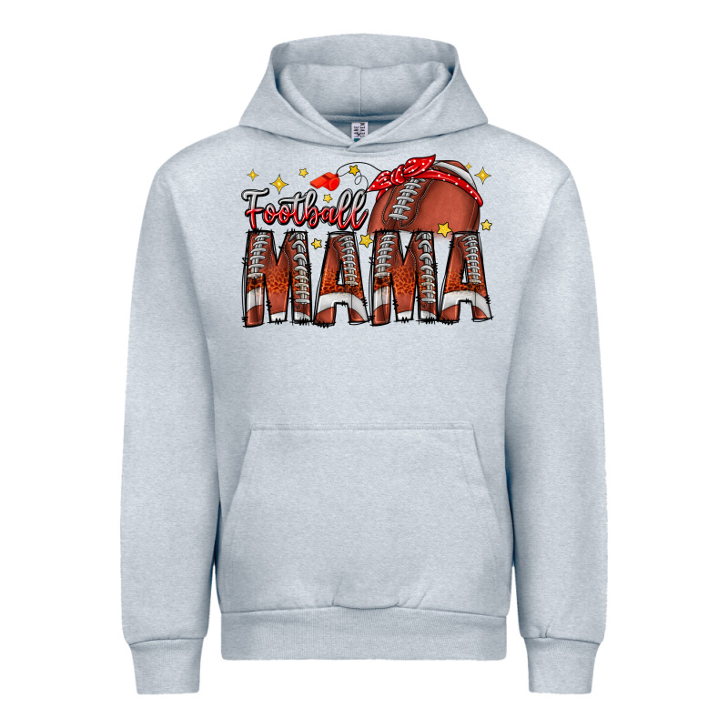 Football Mama Urban Hoodie by CowhideDigitalArt | Teevron