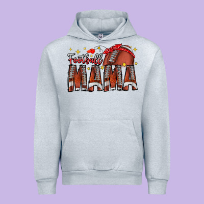 Football Mama Urban Hoodie Designed By Cowhidedigitalart