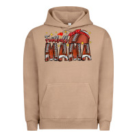 Pigment Burro football mama Urban Hoodie - CowhideDigitalArt