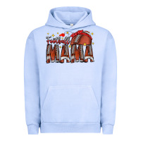 Pigment Grape Ice football mama Urban Hoodie - CowhideDigitalArt