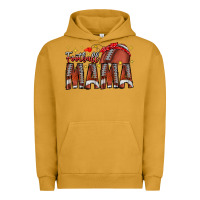 Pigment Peanut Butter football mama Urban Hoodie - CowhideDigitalArt