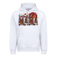 White football mama Urban Hoodie - CowhideDigitalArt