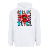 White call me never olivia Heavyweight Hoodie - OliviaCreatesArt