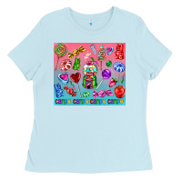 Baby Blue candy Ladies Tee - AdoDesignShop