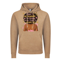 Vintage Coffee i love the woman i've become because i fought to b Vintage Hoodie - MaliasSmallBusiness
